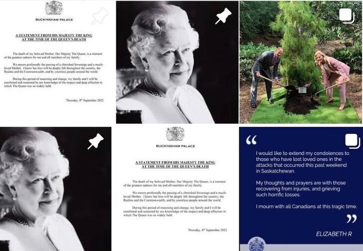 Из официального аккаунта Букингемского дворца оперативно удалили фото, на котором сын Елизаветы II копает могилу за несколько дней до её кончины