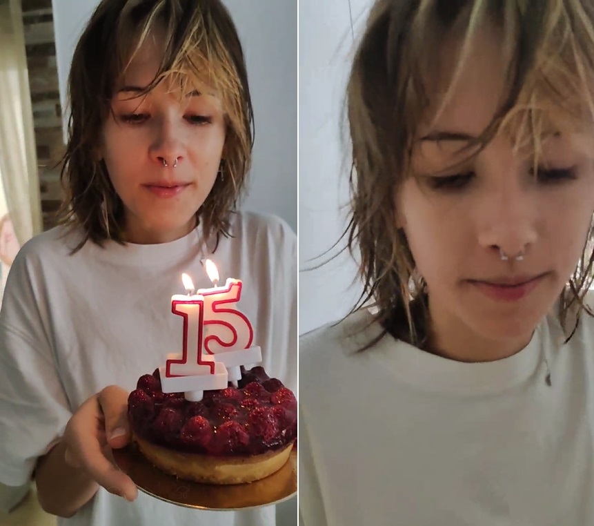 К 15 годам дочь Алексея Панина обрезала волосы и вставила в нос кольцо: как менялась Нюся Панина