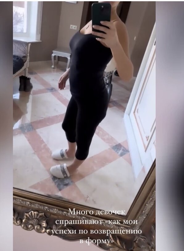 «Картина вырисовывается»: Ольга Орлова показала свою фигуру спустя 2 недели после родов и снова породила сомнения в том, что рожала сама