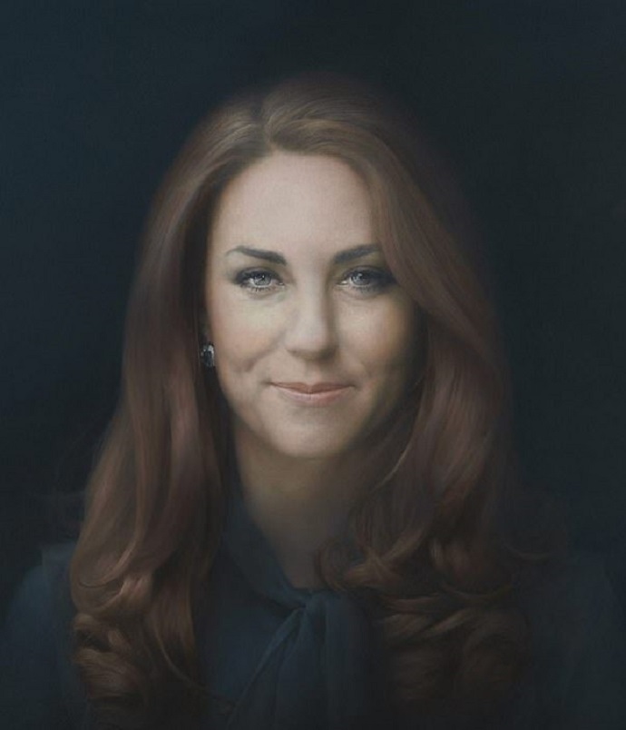 Первый официальный портрет Кейт Миддлтон исчез из Национальной галереи