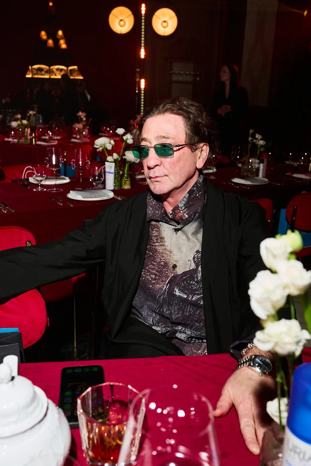 Total Black: Кэти Топурия, Люся Чеботина и Виктория Милованова раздали стиля на ужине ЖАРА и VOICE 